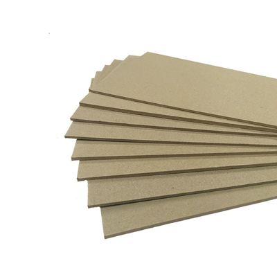 Bonne qualité 1 mm 1,5 mm 2 mm 3 mm feuilles de carton gris laminé carton dur carton gris