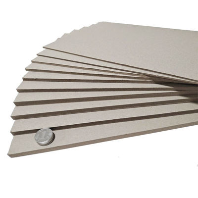 Prix directs d'usine personnalisés pour toutes tailles de carton duplex avec dos gris