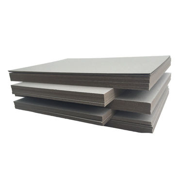 En gros Carton gris épaisseur personnalisée Rouleau Matériau brut Carton gris