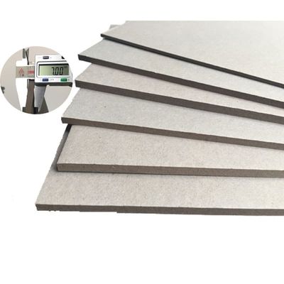 Carnet de bord Couverture rouleau de papier recyclé gris épais/feuille de carton gris/carte à copeaux gris
