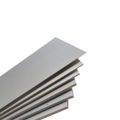 Carnet de bord Couverture rouleau de papier recyclé gris épais/feuille de carton gris/carte à copeaux gris