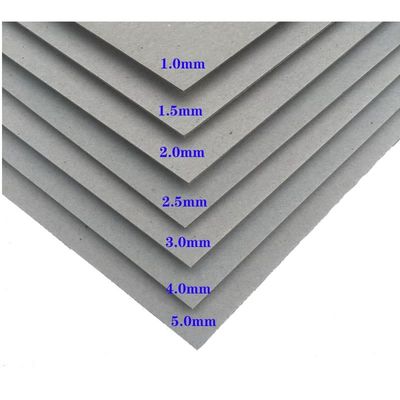 Carton gris de qualité supérieure imprimé sur mesure: feuilles de carton d'épaisseur dure