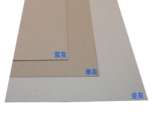 Fournitures professionnelles en carton de papier laminé en carton d'épingles à haute densité en carton gris