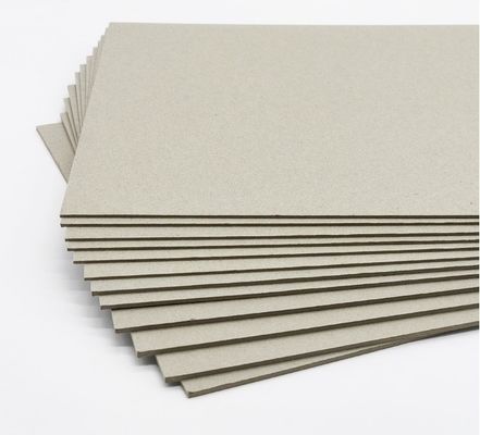 Personnalisé fournisseur carton gris papier revêtu carton duplex carton gris arrière carton gris pour boîte