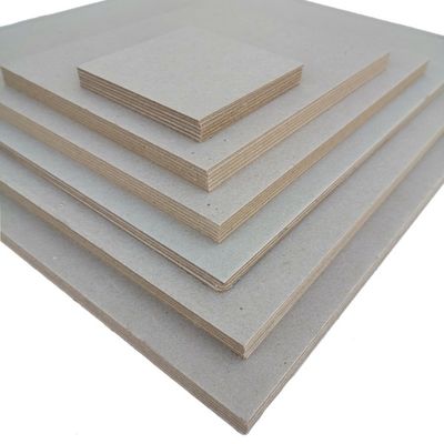 Feuilles de carton épais: carton gris imprimé sur mesure de qualité supérieure, à noyau dur