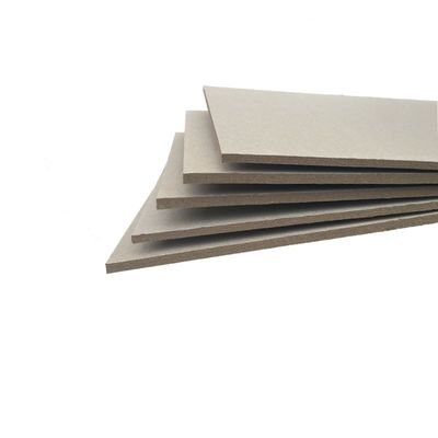 Chine usine de carton de papier fournisseur de dos gris matériaux recyclés 300gm carton de papier gris