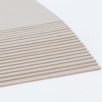 1 mm 1,5 mm 2 mm feuilles de carton gris anti-boucle Carton duplex avec revêtement à une face
