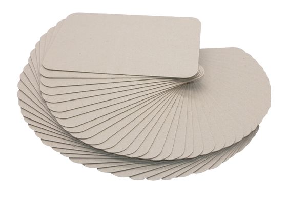 Papier de carton gris de pâte chimique-mécanique fabriqué à partir de pâte recyclée avec et style pâte