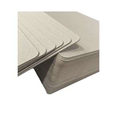 Résistant à l'humidité 320gm Carton gris Feuilles de carton gris D'un côté revêtues de PE