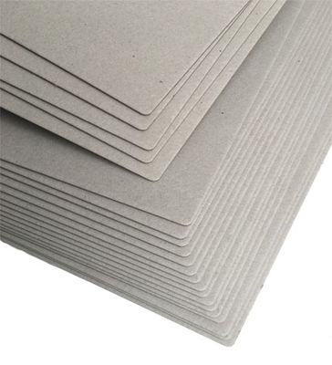 2 mm de carton gris personnalisé feuilles de carton gris recyclé lisse