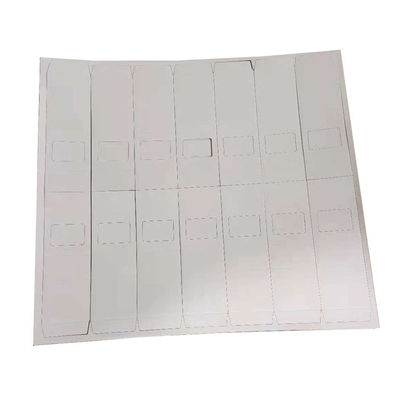 Tableau duplex avec carton de déchiquetage gris 2 mm carton 2,4 mm Papier recyclé