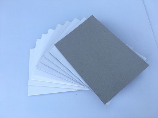 Vente à chaud 250gm Export Coated Card Board Paper Coated Duplex Board Dos gris Blanc Dos