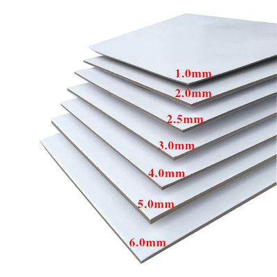350gm Carton en papier duplex à dos blanc recyclé avec revêtement unilatéral
