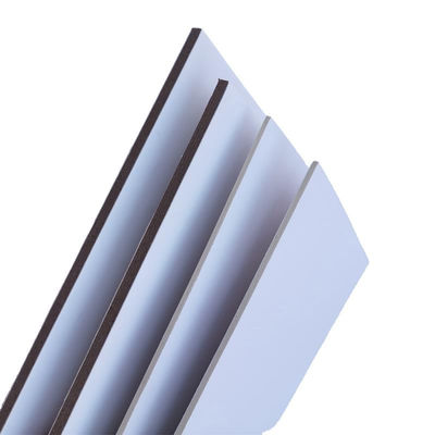 Carte de densité Papier comprimé à double face recouverte de blanc Carton de pâte gris à dos blanc
