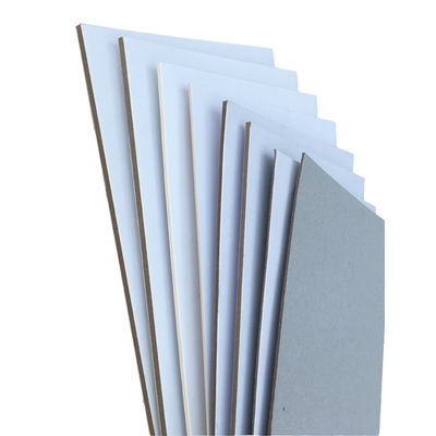 Fabrication de papier Feuilles de carton gris à double face Feuille de carton gris duplex