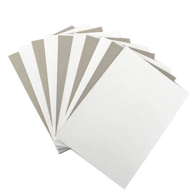 Cartons matières premières Carton duplex à dos gris à dos blanc Carton de papier d'impression à dos gris