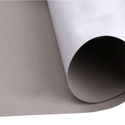 Cartons matières premières Carton duplex à dos gris à dos blanc Carton de papier d'impression à dos gris
