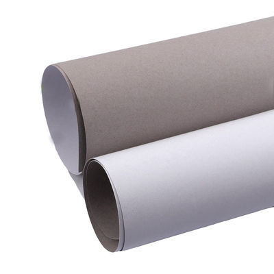 Papier revêtu d'un côté Matériau brut Carton duplex avec dos gris Taille personnalisée