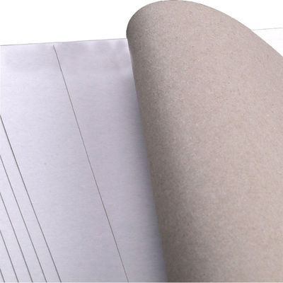 Tableau de papier duplex revêtu de surface lisse avec dos gris