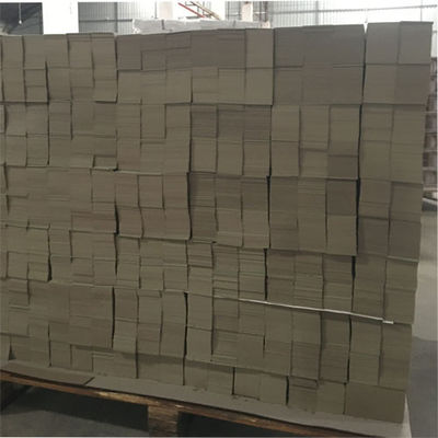 Papeterie de carton recyclée en pâte gris blanche à dos en carton duplex recouvert pour l'impression offset