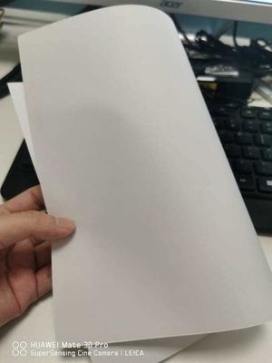 Papeterie blanche sans bois de l'école sur mesure