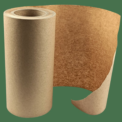 Autoadhésif rouleaux de papier kraft brun recyclés épaisseur personnalisée