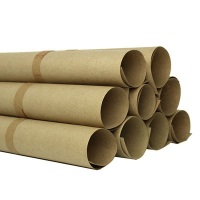 Papeterie kraft imprimée sur mesure rouleaux de pâte recyclée pour l'emballage