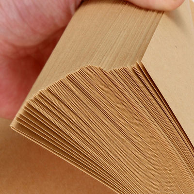 Taille personnalisée Emballage en papier kraft brun, rouleau ou feuille de papier kraft