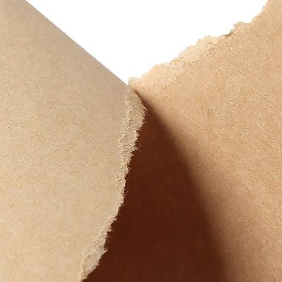 Brown 150gm-300gm papier d'emballage Kraft bobine et feuille d'emballage cadeau