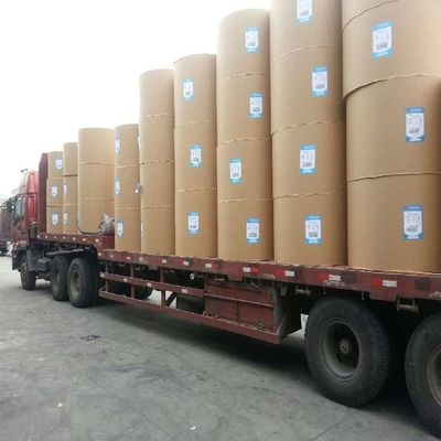 Papillon kraft personnalisé écologique à double paroi unique en rouleau revêtu de PE