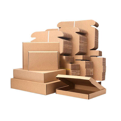 Boîte de carton express à imprimerie personnalisée pour matière mélangée de pâte à papier / chaussures vêtements