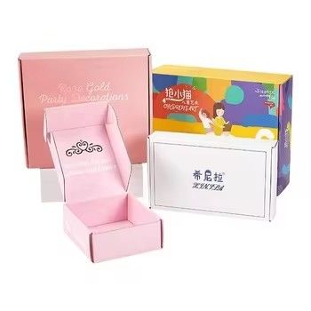 Boîtes de papier carton à haute résistance boîtes d'emballage ondulées sur mesure OEM