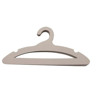 Accrochage de papier en carton blanc biodégradable pour manteau, costume, vêtements et serviette