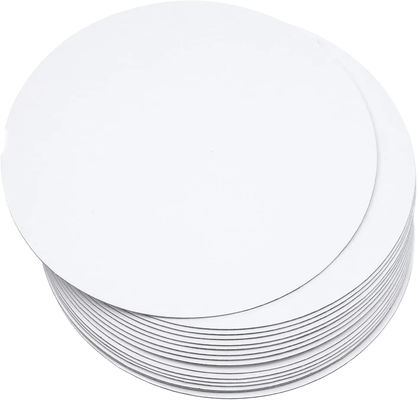 OEM personnalisé tables rondes de gâteau base de carton de gâteau laminaison brillante ou mate